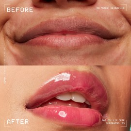 NYX PROFESSIONAL MAKEUP Fat Oil Lip Drip, Moisturizing Lip Oil Gloss, Vegan Tinted Formula, Up to 12 HR Hydration - Supermodel (Shimmering Magenta) NYX PROFESSIONAL MAKEUP Fat Oil Lip Drip, Moisturizing Lip Oil Gloss, Vegan Tinted Formula, Up to 12 HR Hydration - Supermodel (Shimmering Magenta)