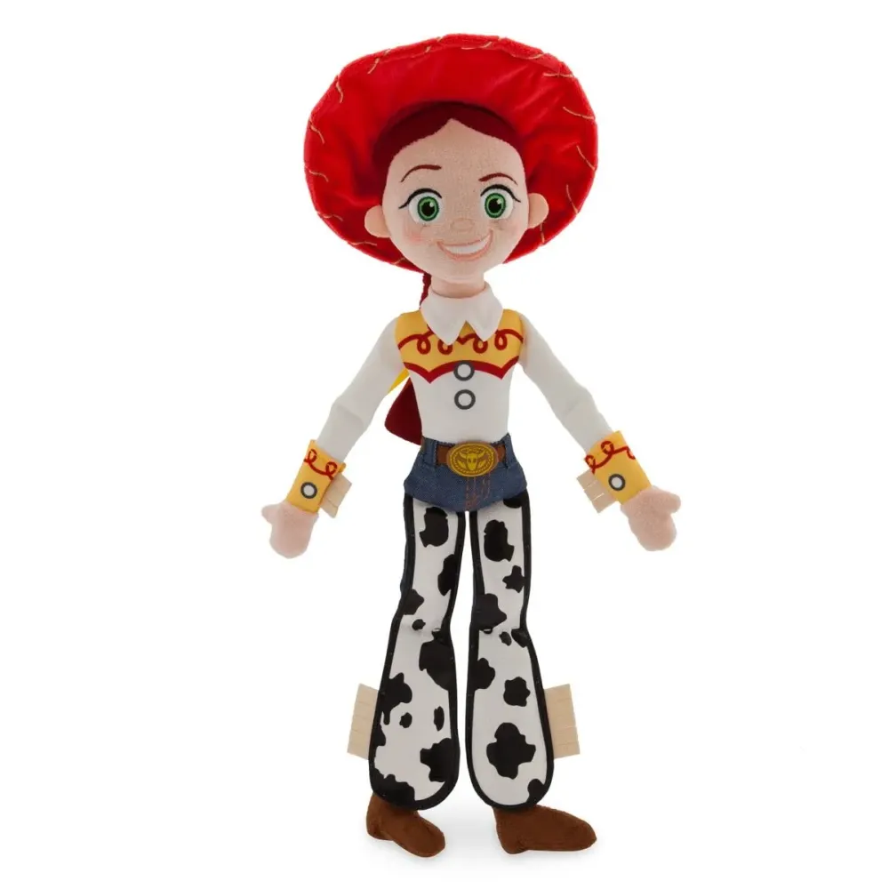 DISNEY STORE Official Toy Story Plush, Jessie, Iconic Cuddly Toy Character with Embroidered Eyes and Soft Plush Features, Suitable for All Ages DISNEY STORE Official Toy Story Plush, Jessie, Iconic Cuddly Toy Character with Embroidered Eyes and Soft Plush Features, Suitable for All Ages