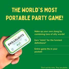 Cheer Up Games Swearmints | The Portable Party Game That Fits in Your Pocket | Unique Gift Idea | 3-5 Players | Ages 14+ Cheer Up Games Swearmints | The Portable Party Game That Fits in Your Pocket | Unique Gift Idea | 3-5 Players | Ages 14+
