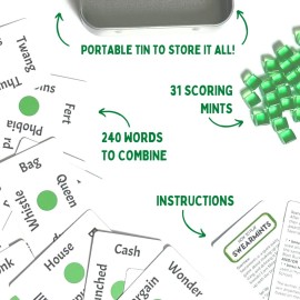 Cheer Up Games Swearmints | The Portable Party Game That Fits in Your Pocket | Unique Gift Idea | 3-5 Players | Ages 14+ Cheer Up Games Swearmints | The Portable Party Game That Fits in Your Pocket | Unique Gift Idea | 3-5 Players | Ages 14+