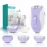 VOGOE Epilator for Women-Cordless Epilators Hair Removal for Women, 4-in-1 Electric Razor Hair Remover, 2 Speeds & 21 Tweezers for Face Legs Arms Armpit Bikini, Purple HR310