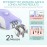 VOGOE Epilator for Women-Cordless Epilators Hair Removal for Women, 4-in-1 Electric Razor Hair Remover, 2 Speeds & 21 Tweezers for Face Legs Arms Armpit Bikini, Purple HR310