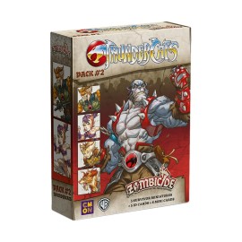 Zombicide Thundercats Character Pack 2 - Expand Your Heroes in Black Plague! Cooperative Strategy Board Game, Ages 14+, 1-6 Players, 60 Minute Playtime, Made by CMON