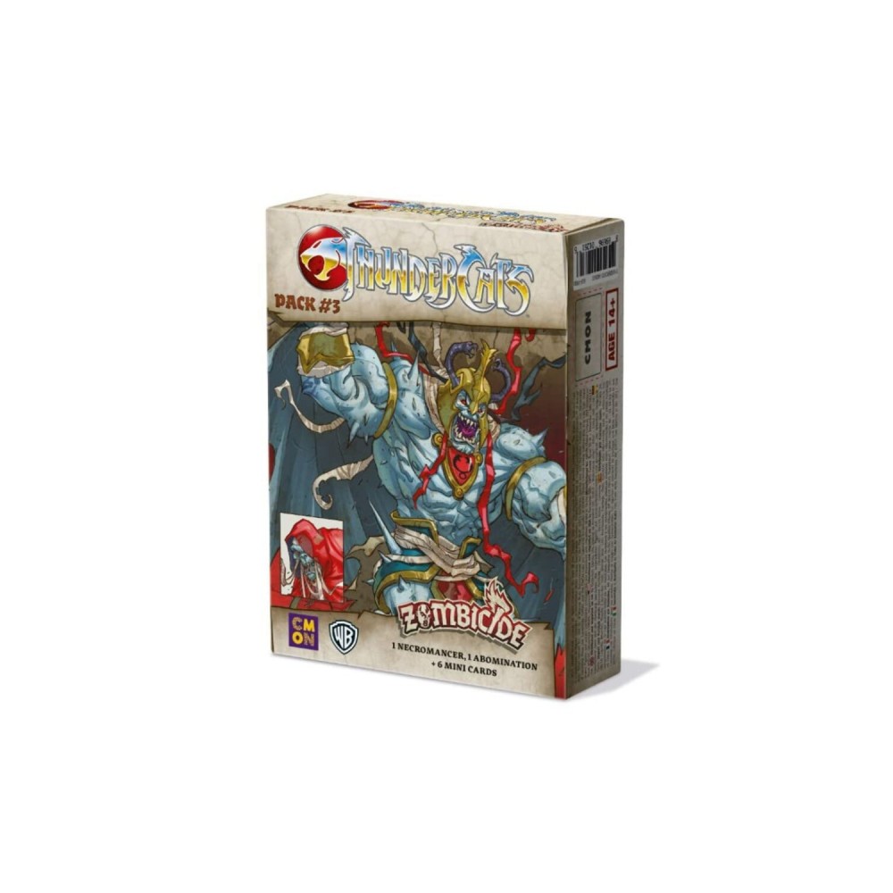 Zombicide Thundercats Character Pack 3 - Face The Ultimate Evil with Mumm-Ra! Cooperative Strategy Board Game, Ages 14+, 1-6 Players, 60 Minute Playtime, Made by CMON