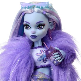 Monster High Doll, Abbey Bominable Yeti with Pet Mammoth Tundra & Accessories Including Furry Scarf & Snowflake Backpack Monster High Doll, Abbey Bominable Yeti with Pet Mammoth Tundra & Accessories Including Furry Scarf & Snowflake Backpack