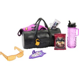 Monster High Doll, Clawd Wolf Werewolf with Pet Gargoyle Bulldog & Themed Accessories, Includes Casketball Jersey & Bag Monster High Doll, Clawd Wolf Werewolf with Pet Gargoyle Bulldog & Themed Accessories, Includes Casketball Jersey & Bag