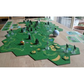 Seabrook Studios 18 Holes: Second Edition Base Game - Compete to Create A Golf Course, Seabrook Studios, Ages 14+, 1-5 Players , Green Seabrook Studios 18 Holes: Second Edition Base Game - Compete to Create A Golf Course, Seabrook Studios, Ages 14+, 1-5 Players , Green