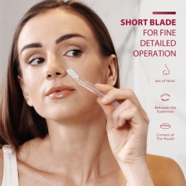 SINAHET Dermaplaning Tool (12 Count), Professional Face Razors for Women, Facial and Eyebrow Hair Removal, Gentle Skin Exfoliation Blade SINAHET Dermaplaning Tool (12 Count), Professional Face Razors for Women, Facial and Eyebrow Hair Removal, Gentle Skin Exfoliation Blade