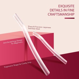 SINAHET Dermaplaning Tool (12 Count), Professional Face Razors for Women, Facial and Eyebrow Hair Removal, Gentle Skin Exfoliation Blade SINAHET Dermaplaning Tool (12 Count), Professional Face Razors for Women, Facial and Eyebrow Hair Removal, Gentle Skin Exfoliation Blade