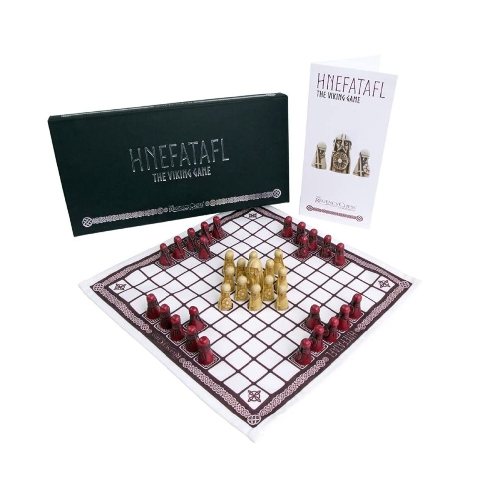 Hnefatafl - The Viking Game - Cardinal Edition (Red Pieces) Hnefatafl - The Viking Game - Cardinal Edition (Red Pieces)