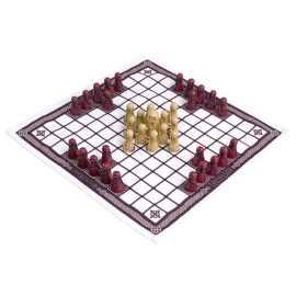 Hnefatafl - The Viking Game - Cardinal Edition (Red Pieces) Hnefatafl - The Viking Game - Cardinal Edition (Red Pieces)