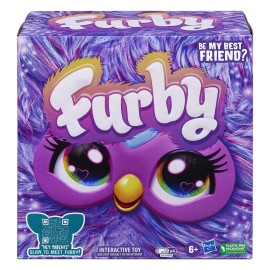 Furby Purple, 15 Fashion Accessories, Interactive Plush Toys for 6 Year Old Girls & Boys & Up, Voice Activated Animatronic Furby Purple, 15 Fashion Accessories, Interactive Plush Toys for 6 Year Old Girls & Boys & Up, Voice Activated Animatronic