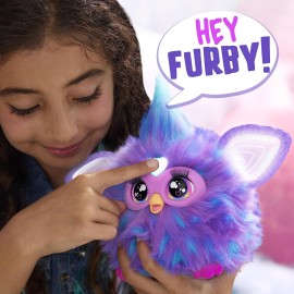 Furby Purple, 15 Fashion Accessories, Interactive Plush Toys for 6 Year Old Girls & Boys & Up, Voice Activated Animatronic Furby Purple, 15 Fashion Accessories, Interactive Plush Toys for 6 Year Old Girls & Boys & Up, Voice Activated Animatronic