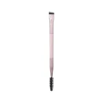Real Techniques Dual-Ended Brow Brush, For Shaping & Filling Eyebrows, Travel-Friendly Spoolie & Liner Brush, Blend Natural, Full, or Laminated Brows, Luxury Applicator, Vegan, 1 Count