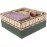 The Broken Token Game Organizer Compatible with Villainous - Wooden Game Organizing Box with Multiple Trays