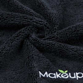 Orighty Microfiber Makeup Remover Cloths - Super Soft, Quick Dry Face Towels for Cleansing, 13 x 13 Inch, 6 Count, Black Orighty Microfiber Makeup Remover Cloths - Super Soft, Quick Dry Face Towels for Cleansing, 13 x 13 Inch, 6 Count, Black