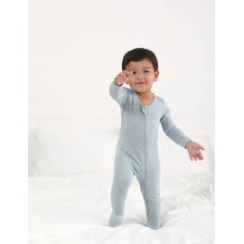 RRP Unisex Baby Footies Pajamas,Rayon Derived From Bamboo,Buttery Soft Sleep \'N Play PJs,2-Way Zipper Closure,0-18 Months (Grey/BlueGrey/Sage, 0-3 Months) RRP Unisex Baby Footies Pajamas,Rayon Derived From Bamboo,Buttery Soft Sleep \'N Play PJs,2-Way Zipper Closure,0-18 Months (Grey/BlueGrey/Sage, 0-3 Months)