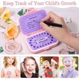 Tooth Holders for Kids Keepsake, Baby Teeth Keepsake Box, Tooth Saver, Tooth Container for Lost Teeth, Teeth Storage Holder for Tooth Fairy (Pink) Tooth Holders for Kids Keepsake, Baby Teeth Keepsake Box, Tooth Saver, Tooth Container for Lost Teeth, Teeth Storage Holder for Tooth Fairy (Pink)