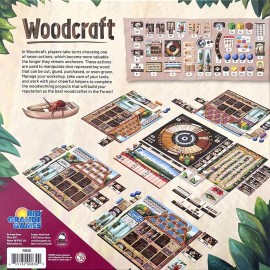 Rio Grande Games Woodcraft, Management Board Game, Ages 14 and Up, 1-4 Players, 45-90 Minute Playing Time