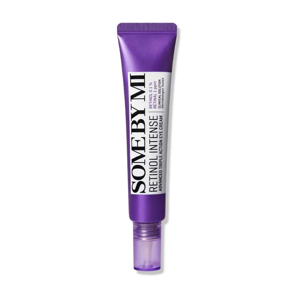 SOME BY MI Retinol Intense Advanced Triple Action Eye Cream - 1.01Oz, 30ml - Mild Korean Under Eye Cream Anti Aging for Dark Circles and Fine Lines - Ideal for Retinol Beginners - Korean Skin Care SOME BY MI Retinol Intense Advanced Triple Action Eye Cream - 1.01Oz, 30ml - Mild Korean Under Eye Cream Anti Aging for Dark Circles and Fine Lines - Ideal for Retinol Beginners - Korean Skin Care