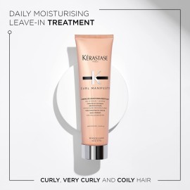 KRASTASE Curl Manifesto Crme de Jour Fondamentale Hair Cream - Leave In Treatment & Heat Protectant, Controls Frizz & Enhances Curls, 5.07 Fl Oz KRASTASE Curl Manifesto Crme de Jour Fondamentale Hair Cream - Leave In Treatment & Heat Protectant, Controls Frizz & Enhances Curls, 5.07 Fl Oz