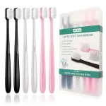 GoldDawn Extra Soft Toothbrush for Sensitive Teeth and Gums Micro Fur Manual Toothbrush with 20000 Ultra Soft Bristle, Excellent Cleaning Effect Perfect for Kids & Adults (6 Pack)