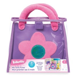 Kidoozie My First Purse - Pretend Play Purse with Wallet, Credit Card, Lipstick, Mirror, and More for Ages 2+. Kids Will Love Pretending to be Grown-ups! Kidoozie My First Purse - Pretend Play Purse with Wallet, Credit Card, Lipstick, Mirror, and More for Ages 2+. Kids Will Love Pretending to be Grown-ups!