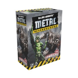 Zombicide Dark Night Metal Pack 4 - Confront Multiversal Horrors with The Justice League! Cooperative Strategy Board Game, Ages 14+, 1-6 Players, 60 Minute Playtime, Made by CMON
