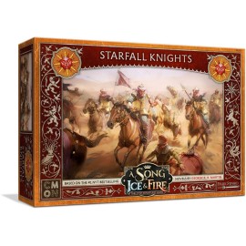 CMON A Song of Ice and Fire Tabletop Miniatures Game Starfall Knights Unit Box - Elite Warriors of House Martell, Strategy Game for Adults, Ages 14+, 2+ Players, 45-60 Minute Playtime, Made by CMON