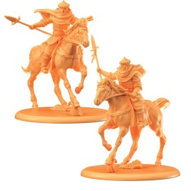 CMON A Song of Ice and Fire Tabletop Miniatures Game Starfall Knights Unit Box - Elite Warriors of House Martell, Strategy Game for Adults, Ages 14+, 2+ Players, 45-60 Minute Playtime, Made by CMON