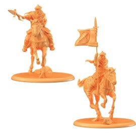 CMON A Song of Ice and Fire Tabletop Miniatures Game Starfall Knights Unit Box - Elite Warriors of House Martell, Strategy Game for Adults, Ages 14+, 2+ Players, 45-60 Minute Playtime, Made by CMON