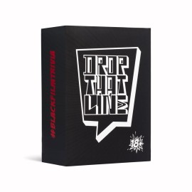 Drop That Line - 90\'s and 2000\'s Black TV & Film Trivia Card Game |Multi-Generational Family Gatherings, Adult Game Night and Fun Trivia