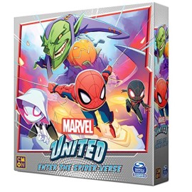CMON Marvel United Enter The Spider-Verse Expansion | Tabletop Miniatures Game | Strategy Game | Cooperative Game for Adults and Kids | Ages 14+ | 1-4 Players | Avg. Playtime 40 Minutes | Made by CMON CMON Marvel United Enter The Spider-Verse Expansion | Tabletop Miniatures Game | Strategy Game | Cooperative Game for Adults and Kids | Ages 14+ | 1-4 Players | Avg. Playtime 40 Minutes | Made by CMON