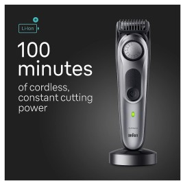 Braun All-in-One Style Kit Series 7 7410, 8-in-1 Trimmer for Men with Beard Trimmer, Body Trimmer for Manscaping, Hair Clippers & More, Sharpest Blade, 40 Length Settings, Waterproof Braun All-in-One Style Kit Series 7 7410, 8-in-1 Trimmer for Men with Beard Trimmer, Body Trimmer for Manscaping, Hair Clippers & More, Sharpest Blade, 40 Length Settings, Waterproof