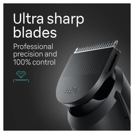 Braun All-in-One Style Kit Series 5 5470, 9-in-1 Trimmer for Men w/Beard Trimmer, Body Trimmer for Manscaping, Gillette Fusion5 ProGlide Razor, 40 Length Settings, Rechargeable Battery, Cordless Braun All-in-One Style Kit Series 5 5470, 9-in-1 Trimmer for Men w/Beard Trimmer, Body Trimmer for Manscaping, Gillette Fusion5 ProGlide Razor, 40 Length Settings, Rechargeable Battery, Cordless