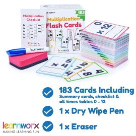 Multiplication Flash Cards 3rd Grade | 183 Math Flash Cards & Times Table Chart, Tablas De Multiplicar para Nios, Times Table Flash Cards & Games, Math Facts Flash Cards | All Facts 0-12 Multiplication Flash Cards 3rd Grade | 183 Math Flash Cards & Times Table Chart, Tablas De Multiplicar para Nios, Times Table Flash Cards & Games, Math Facts Flash Cards | All Facts 0-12