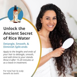 NEW Fermented Rice Water for Hair Growth - Infused with Rosemary, Biotin, Caffeine, Keratin Vegan Non-Greasy Spray Naturally Thicker, Longer, Softer Men & Women (4 fl oz) NEW Fermented Rice Water for Hair Growth - Infused with Rosemary, Biotin, Caffeine, Keratin Vegan Non-Greasy Spray Naturally Thicker, Longer, Softer Men & Women (4 fl oz)