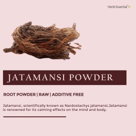 Herb Essenial 100% Natural Jatamansi Root Powder, Nardostachys Jatamansi, Natural Spikenard for Strong Hair & Vegan, Non-GMO- 3.52 Oz (Pack of 1) 100g Herb Essenial 100% Natural Jatamansi Root Powder, Nardostachys Jatamansi, Natural Spikenard for Strong Hair & Vegan, Non-GMO- 3.52 Oz (Pack of 1) 100g