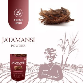 Herb Essenial 100% Natural Jatamansi Root Powder, Nardostachys Jatamansi, Natural Spikenard for Strong Hair & Vegan, Non-GMO- 3.52 Oz (Pack of 1) 100g Herb Essenial 100% Natural Jatamansi Root Powder, Nardostachys Jatamansi, Natural Spikenard for Strong Hair & Vegan, Non-GMO- 3.52 Oz (Pack of 1) 100g