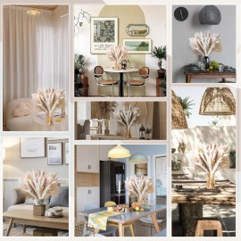 Natural Pampas Grass 8kind Grass Mix Bouquet | Dried Pampas Bouquet for Wedding Boho Flowers Home Table Decor Desk Decor, Rustic Farmhouse Decor (93PCS) Natural Pampas Grass 8kind Grass Mix Bouquet | Dried Pampas Bouquet for Wedding Boho Flowers Home Table Decor Desk Decor, Rustic Farmhouse Decor (93PCS)