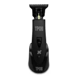 TPOB Ghost X Beard Trimmer Hair Clippers for Men, Professional Hair T-Blade Trimmer Cordless Rechargeable Edgers Clippers Electric Beard Shaver (Ghost X Blackout)
