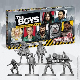 CMON Zombicide The Boys Character Pack 2 - Diverse Heroes & Unique Companions! Cooperative Strategy Board Game for Ages 14+, 1-6 Players, 60 Minute Playtime CMON Zombicide The Boys Character Pack 2 - Diverse Heroes & Unique Companions! Cooperative Strategy Board Game for Ages 14+, 1-6 Players, 60 Minute Playtime