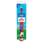 Oral-B Kid\'s Battery Toothbrush Featuring Disney\'s Mickey Mouse, Soft Bristles, for Kids 3+
