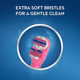 Oral-B Kid\'s Battery Toothbrush Featuring Disney\'s Mickey Mouse, Soft Bristles, for Kids 3+ Oral-B Kid\'s Battery Toothbrush Featuring Disney\'s Mickey Mouse, Soft Bristles, for Kids 3+