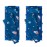 Wake In Cloud - Cot Nap Mat with Pillow and Blanket, for Toddler Kids Boys Girls in Daycare Kindergarten Preschool Pre K with Elastic Corner Straps, Spaces Stars Planet Galaxy, Blue White Red