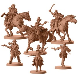 Zombicide Running Wild Expansion - Ride or Die in The Undead West! Cooperative Strategy Game with Tabletop Miniatures, Ages 14+, 1-6 Players, 45-60 Min Playtime, Made by CMON