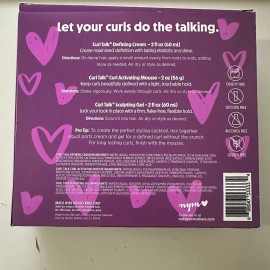 Not Your Mothers Curl Talk To Go Mini Styling SET. Defining Cream And Curl Activating Mousse. Not Your Mothers Curl Talk To Go Mini Styling SET. Defining Cream And Curl Activating Mousse.