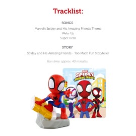 Tonies Spidey Audio Toy Figurine from Marvel\'s Spidey & His Amazing Friends Tonies Spidey Audio Toy Figurine from Marvel\'s Spidey & His Amazing Friends