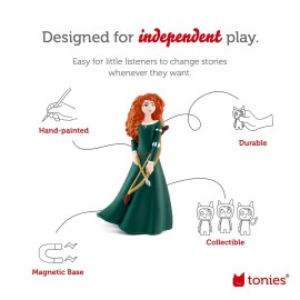 Tonies Merida Audio Toy Figurine from Disney and Pixar\'s Brave Tonies Merida Audio Toy Figurine from Disney and Pixar\'s Brave