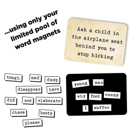 Ransom Notes Expansion Pack One - The Ridiculous Word Magnet Party Game, 3+ Players Ransom Notes Expansion Pack One - The Ridiculous Word Magnet Party Game, 3+ Players